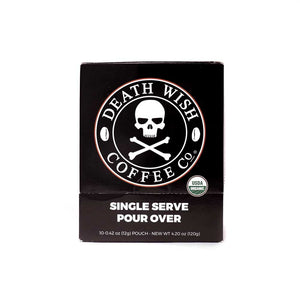 Single Serve Pour-Over Coffee Pouches (Pack of 10)